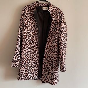 Honey me leopard jacket 2X